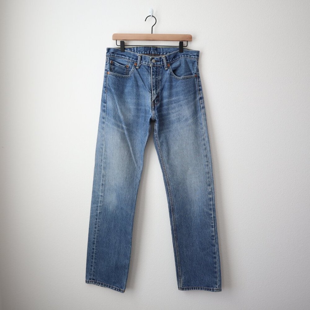 Levi's 505 Classic Straight Leg Jeans | 33x34